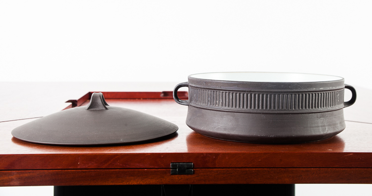 Mid Century Danish Modern DANSK Cookware Round Pot Flamestone JHQ QUISTGAARD Mcm - Image 2