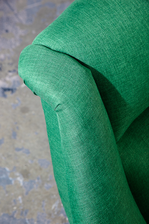 Mid Century Danish Modern Sofa Couch Dux Folke Ohlsson Green Swedish Vintage XL