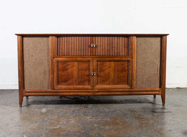 Mid Century Modern Stereo Console Curtis Mathes Royal Dane Record Player Radio M - Image 9