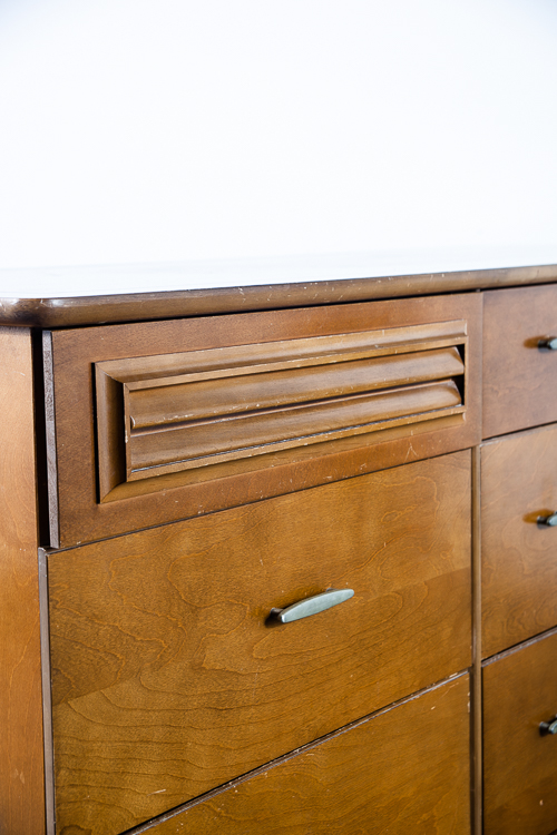 Mid Century Modern Dresser Credenza Low Solid Wood 9 Drawer Vintage Lane Drexel - Image 13