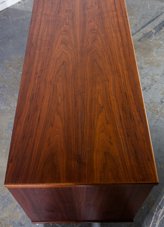 Mid Century Danish Modern Dresser Credenza Teak Torring Nils Jonsson 6 Drawer VG - Image 5