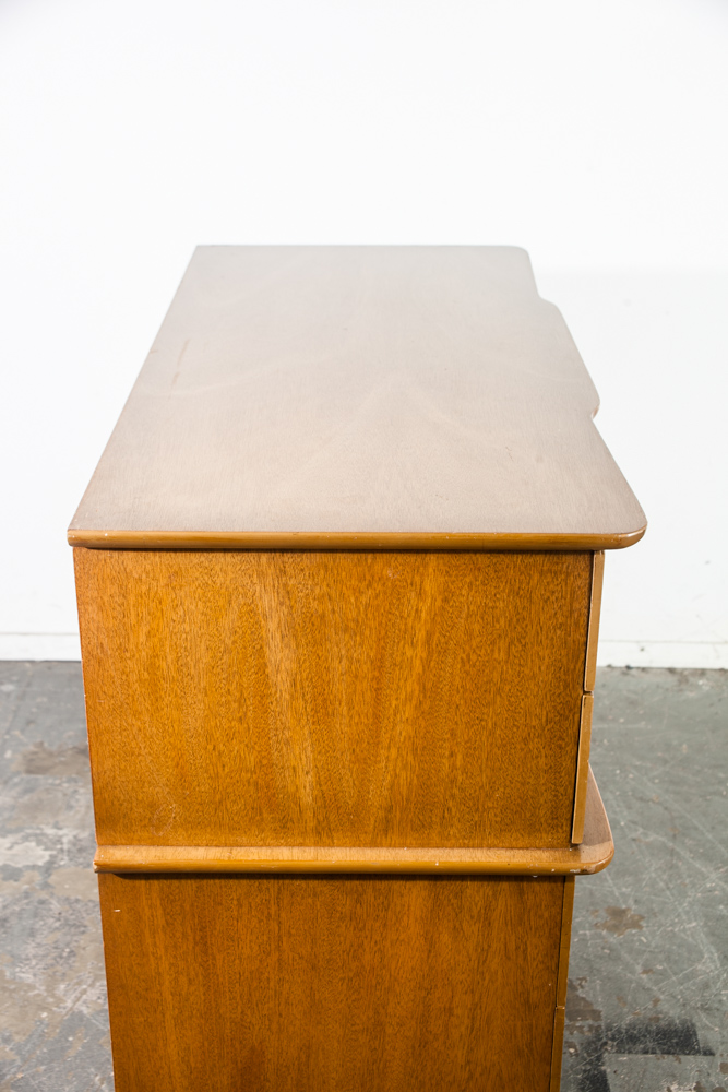 Mid Century Modern Dresser Highboy United Furniture Corporation Tallboy Danish Vintage Martinsville NM Lane Drexel - Image 10