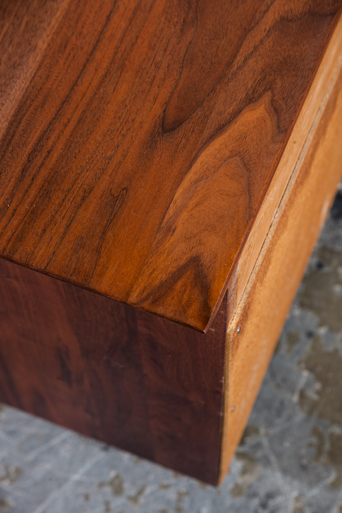 Mid Century Modern Credenza Stereo Console Cabinet Audio Ace Hi Prelude Vintage Danish Hifi Solid Wood Walnut - Image 10