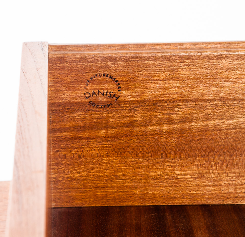 Mid Century Danish Modern Dresser Highboy Tall Arne Wahl Iversen VM Teak Denmark - Image 6