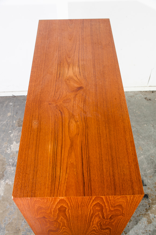 Mid Century Danish Modern Dresser Highboy Tall Arne Wahl Iversen VM Teak Denmark - Image 13