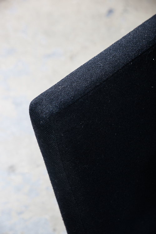 Mid Century Modern Lounge Chairs Black Swedish CBI Björn Dahlström Pair Two Black Metal - Image 5