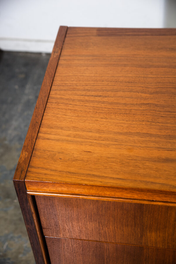 Mid Century Modern Dresser Credenza Kroehler Furniture Walnut Rosewood Vintage Drexel Lane Storage Cabinet Danish Denmark - Image 6