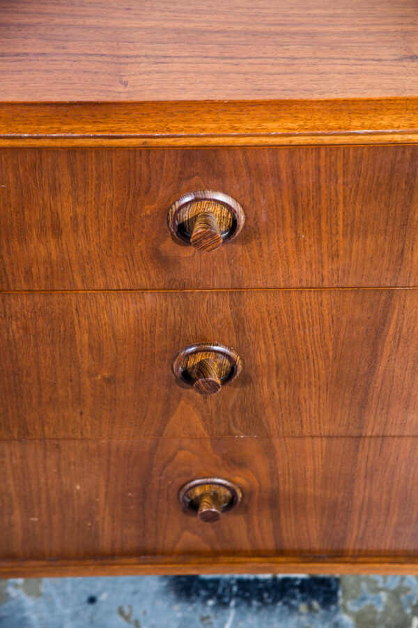 Mid Century Modern Dresser Credenza Kroehler Furniture Walnut Rosewood Vintage Drexel Lane Storage Cabinet Danish Denmark - Image 10