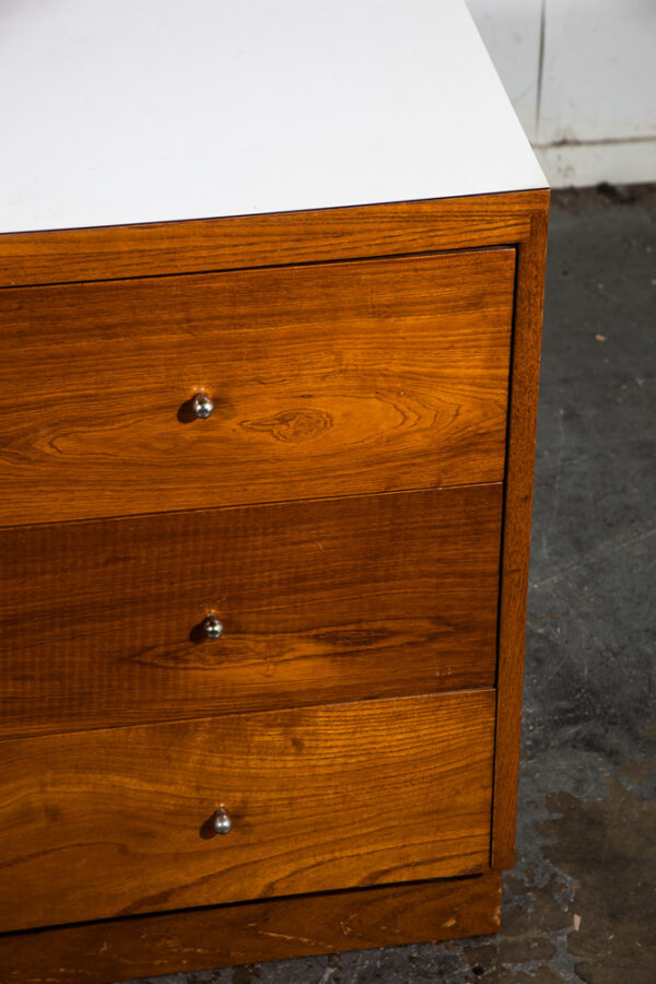 Mid Century Modern Dresser Chest Drawers Solid Wood Woodland Paul Mccobb White Small - Image 4