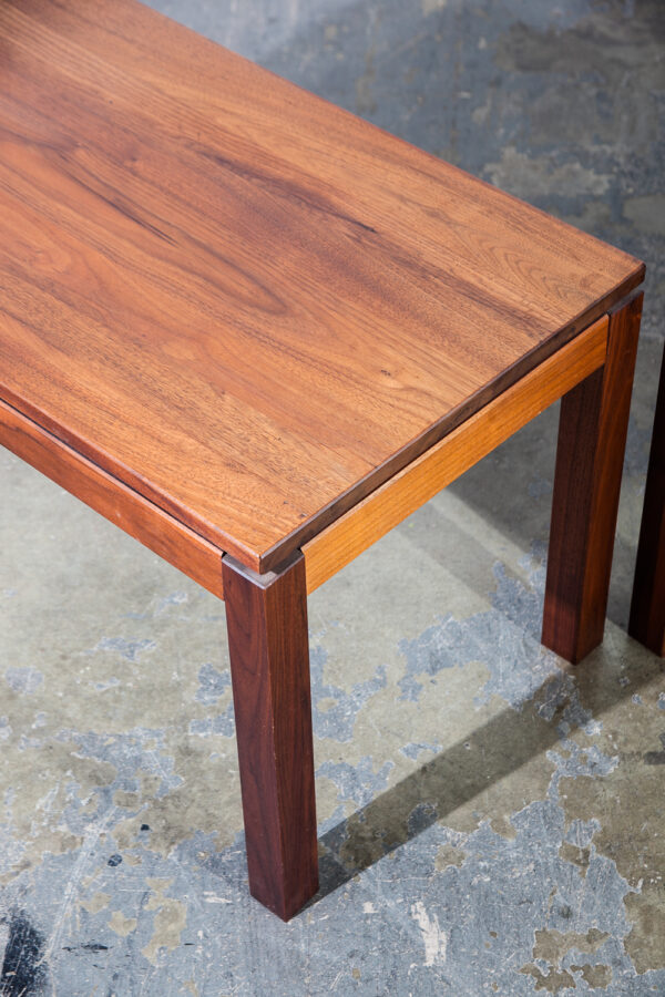 Mid Century Modern Side Table End Pair Nightstands Ace Hi Prelude Walnut Vintage Denmark California Design Set - Image 8