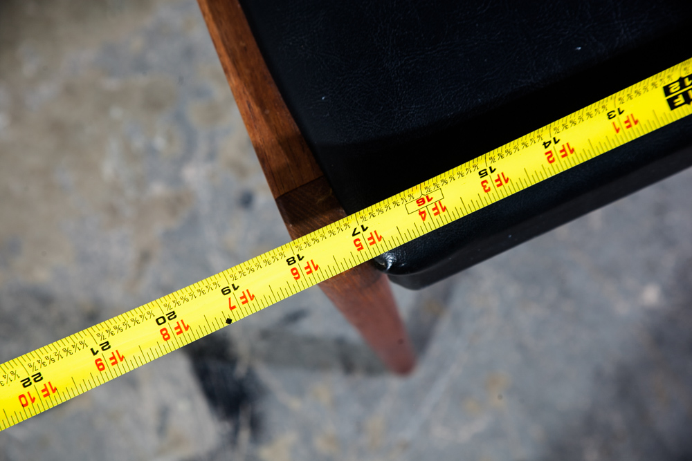 Mid Century Danish Modern Dining Chair Swedish Pair 2 Round Back Sweden Denmark Swedish Solid Teak - Image 12