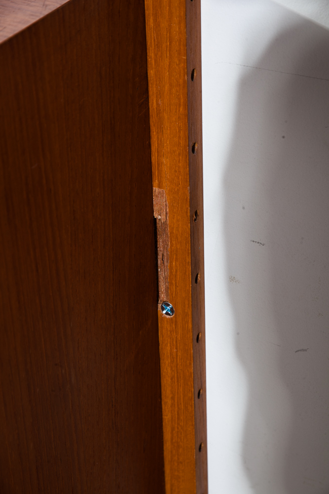 Mid Century Danish Modern Wall Unit Poul Cadovius Cado Royal Shelving Teak 2 Bay Denmark Modular Adjsutable - Image 10