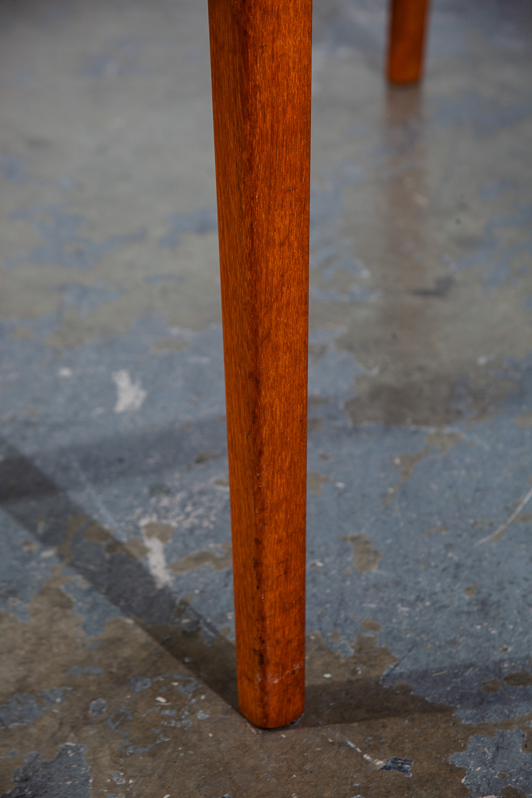 Mid Century Danish Modern Dining Table Teak Skaraborgs Sweden Extension Leaf x2 Large 100 In. - Image 12