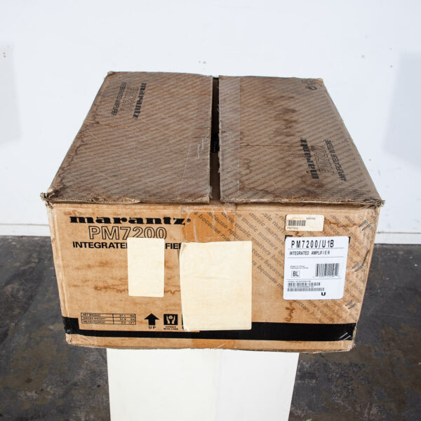 Vintage Marantz PM7200 Integrated Power Amplifier NIB Black 2 Channel 95W 8 Ohms - Image 2
