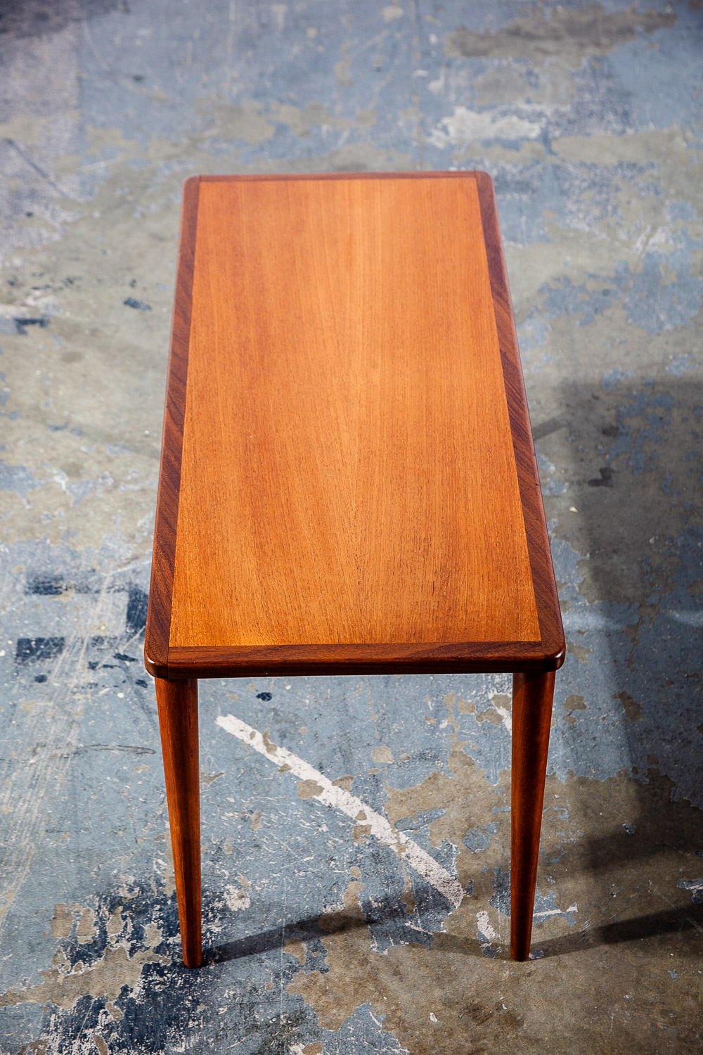 Mid Century Danish Modern Nesting Tables Set 3 Teak Wood Vintage Side End Coffee - Image 9