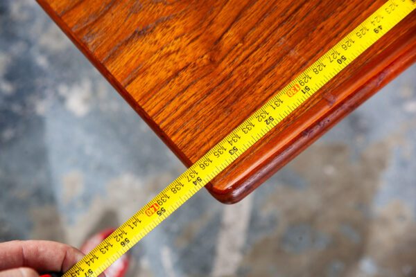Mid Century Danish Modern Coffee Table Moreddi Kristensen Thomassen Teak Cane NM - Image 12