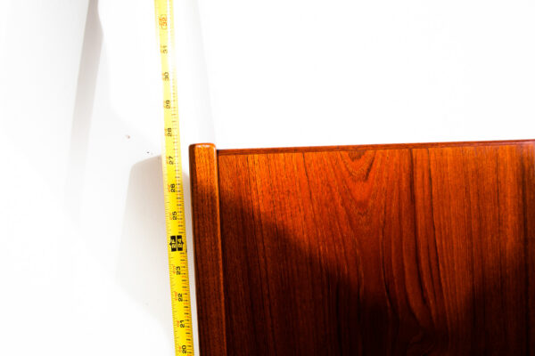 Mid Century Danish Modern Teak Queen Size Headboard MidMod Vintage MCM VTG - Image 11