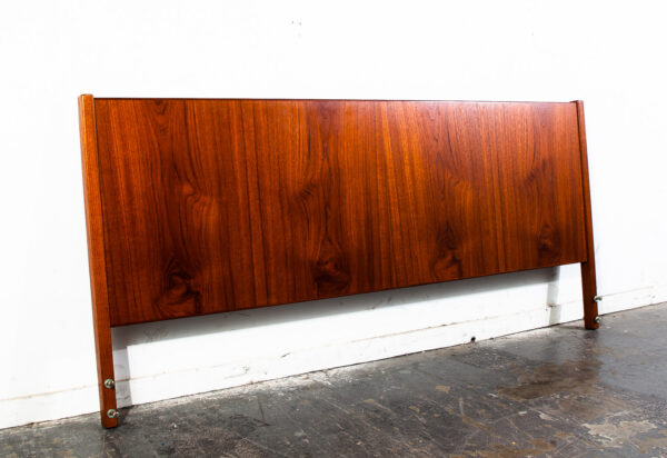 Mid Century Danish Modern Teak Queen Size Headboard MidMod Vintage MCM VTG - Image 6