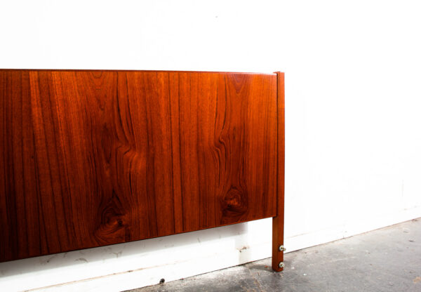 Mid Century Danish Modern Teak Queen Size Headboard MidMod Vintage MCM VTG - Image 5