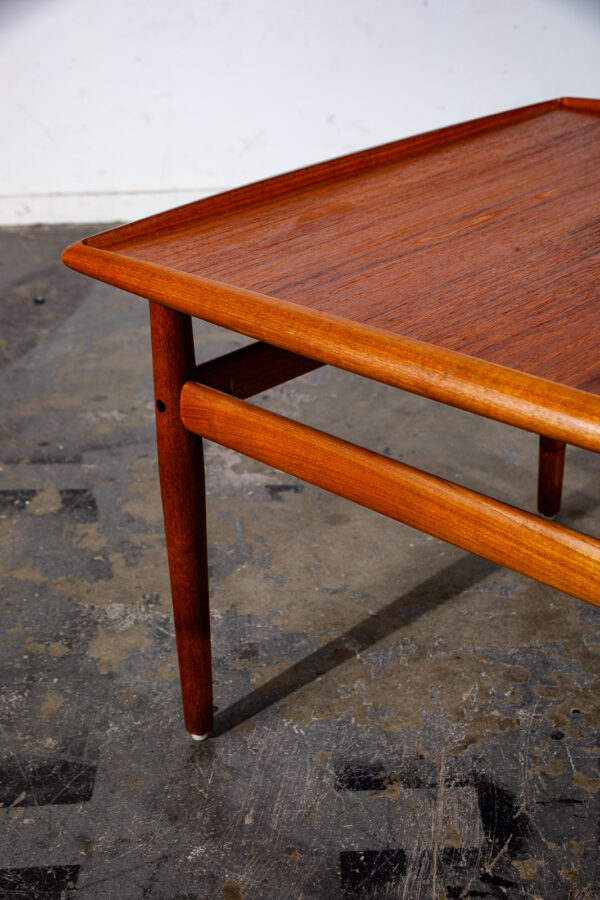 Mid Century Danish Modern Side Table End Square Grete Jalk Glostrup Teak Vintage Cube - Image 10