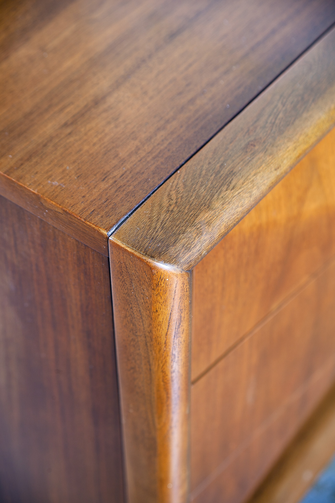 Mid Century Modern Dresser Credenza Diamond United Furniture 9 Drawer Vintage NM - Image 10