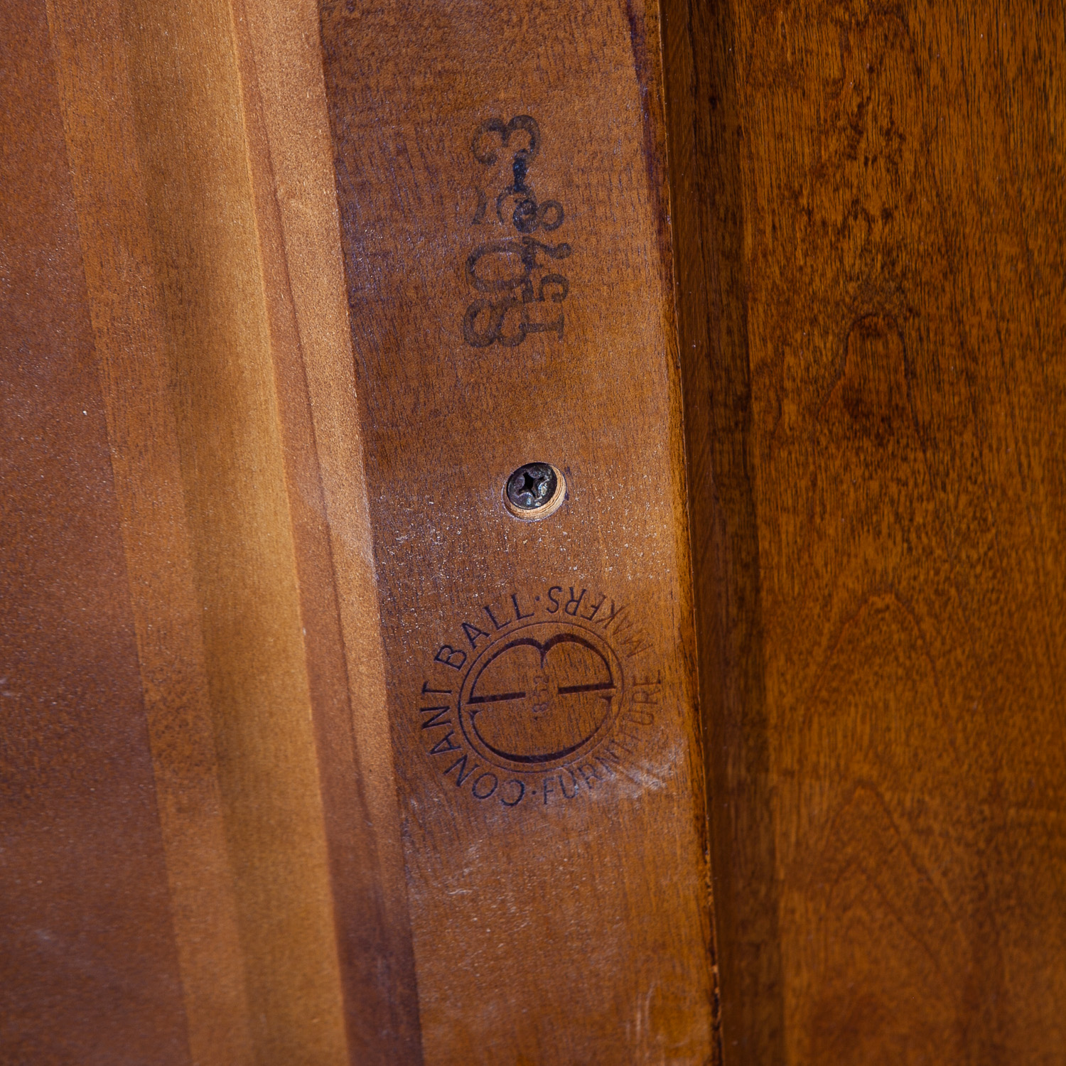 Mid Century Modern Blond Step End Table Russel Wright Conant Ball Furniture MCM Vintage Solid Birch Wood Refinished - Image 8