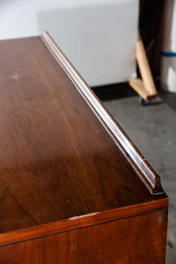 Mid Century Modern Dresser Gentleman's Chest Founders Walnut Drexel Vintage - Image 6