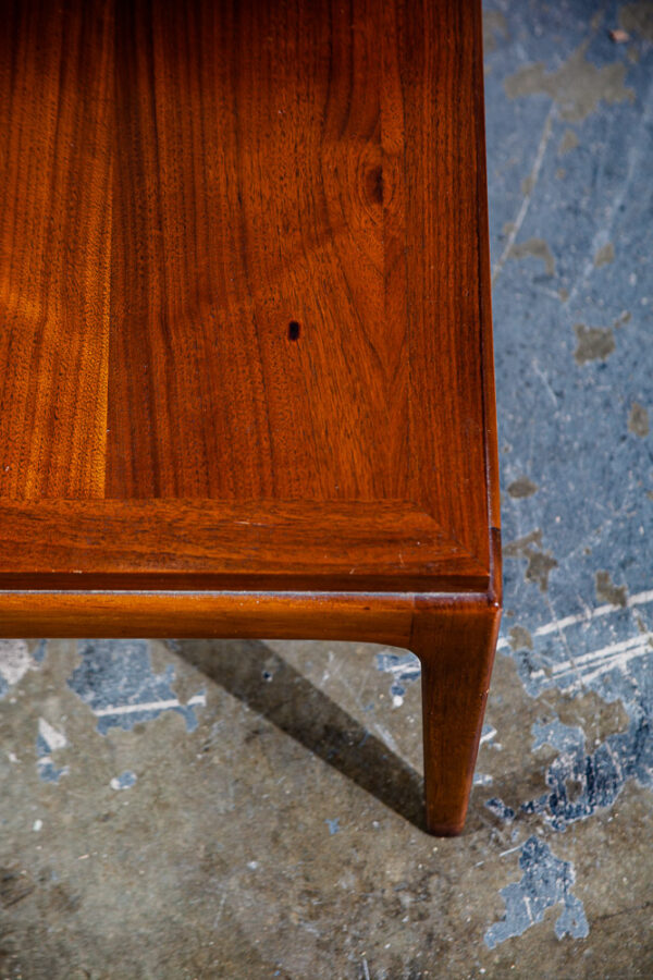 Mid Century Modern Nightstands End Side Table Lane Step up Walnut Vintage Drexel - Image 9