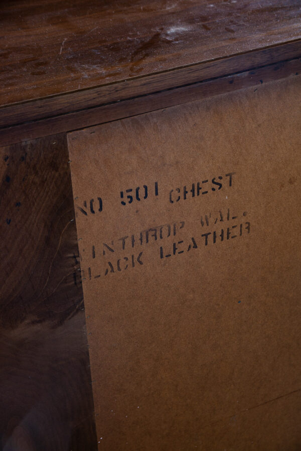 Mid Century Modern Dresser Gentleman's Chest Founders Walnut Drexel Vintage - Image 9