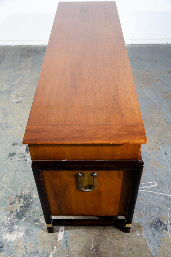 Mid Century Modern 9 Drawer Dresser Credenza Teak Hickory Manufacturing Co MCM - Image 5