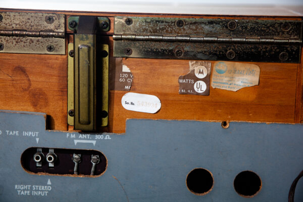 Mid Century Modern Stereo Console Drexel Declaration Radio Record Player Service - Image 9
