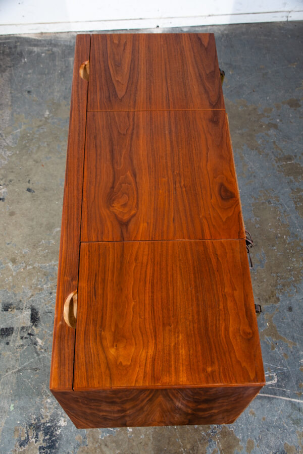 Mid Century Modern Stereo Console Drexel Declaration Radio Record Player Service - Image 4