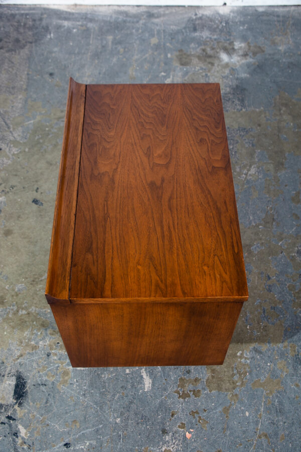 Mid Century Modern Nightstands End Side Tables Broyhill Sculptra Drawer Vintage Mcm - Image 8