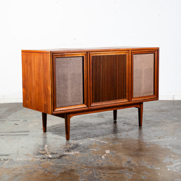 Mid Century Modern Stereo Console Drexel Declaration Radio Record Player Service - Image 3