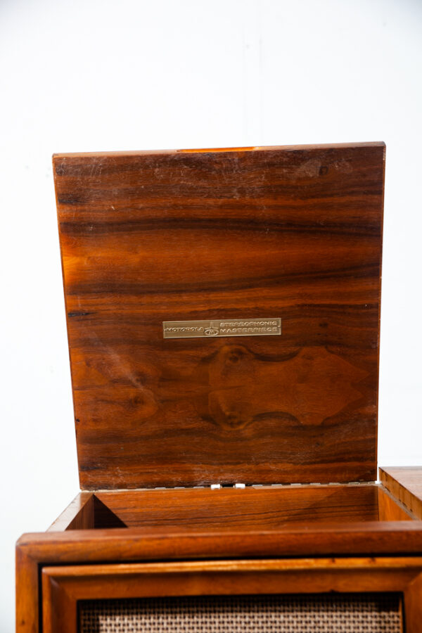 Mid Century Modern Stereo Console Drexel Declaration Radio Record Player Service - Image 8