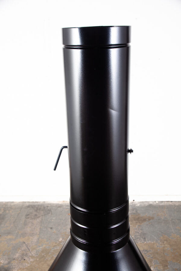 Mid Century Modern Fireplace Preway Malm Black Indoor Outdoor Restored Vintage Fire Pit - Image 8