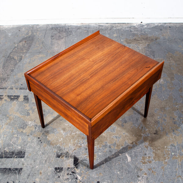 Mid Century Modern Nightstand End Side Table Drawer Dillingham Esprit Danish Mcm - Image 7