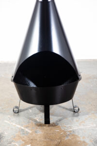 Mid Century Modern Fireplace Vintage Malm Black Preway Indoor Outdoor