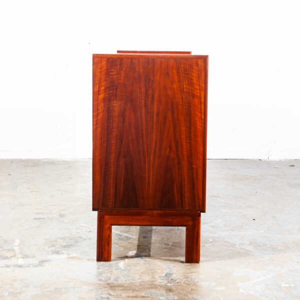 Mid Century Modern Dresser Credenza 12 Drawer Large Solid Walnut Danish Denmark Vintage - Image 3