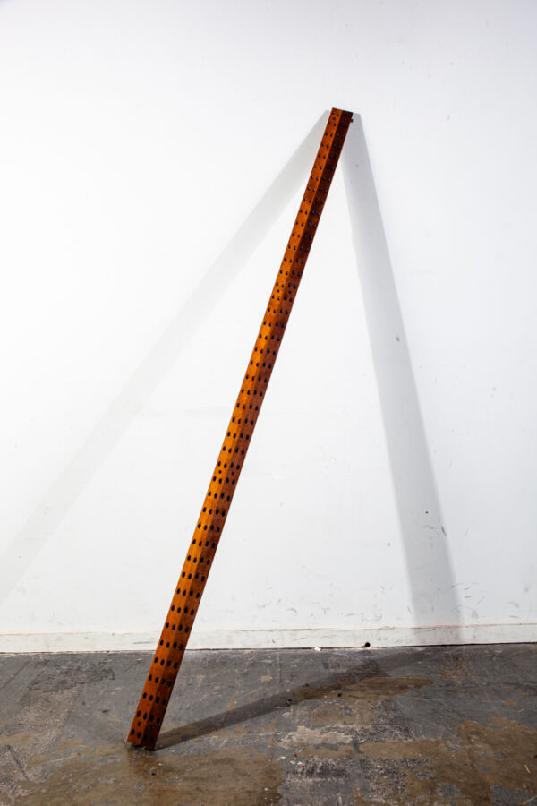 Mid Century Danish Modern Cado Wall Unit Single Upright Bracket Shelving Wood Teak Rosewood Beech Poul Cadovius - Image 5