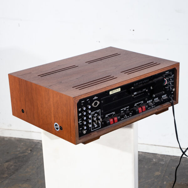 Vintage Sansui Reciever 2000X Solid State Wood Case Stereo Tuner Amplifier Amp Wood Walnut Case Working / Tested - Image 5