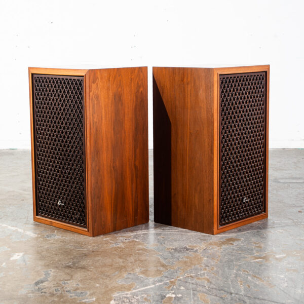 Vintage Speakers Sansui SP 1500 3 way 5 Drivers Walnut Wood Tested Speaker Set Pair Working - Image 2