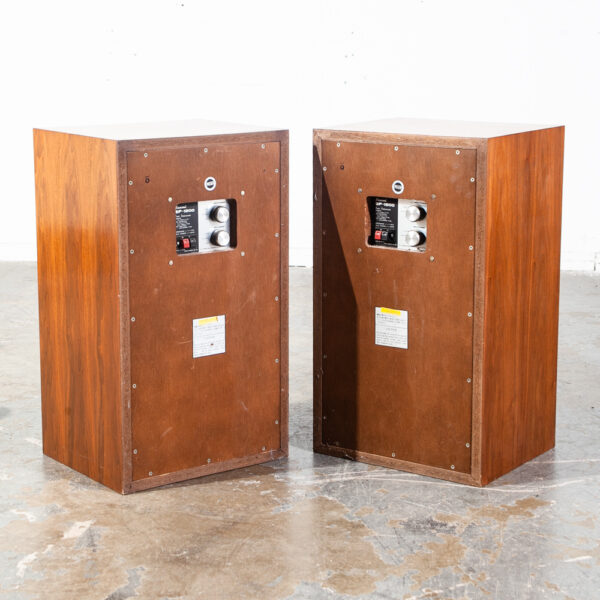 Vintage Speakers Sansui SP 1500 3 way 5 Drivers Walnut Wood Tested Speaker Set Pair Working - Image 9