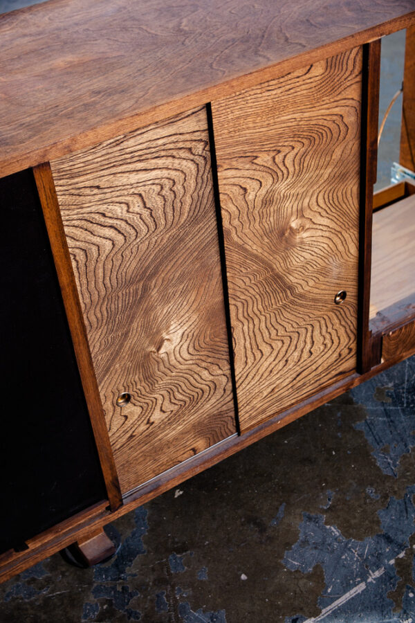 Mid Century Modern Stereo Console Media Cabinet Custom Japanese Audio Hifi Mcm Japan - Image 7