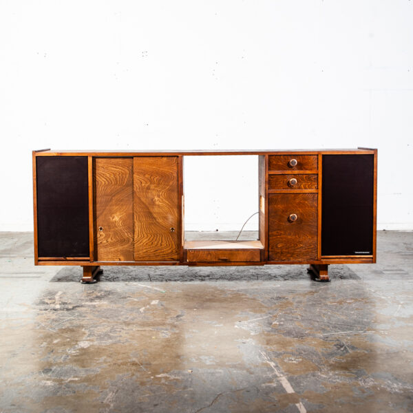 Mid Century Modern Stereo Console Media Cabinet Custom Japanese Audio Hifi Mcm Japan