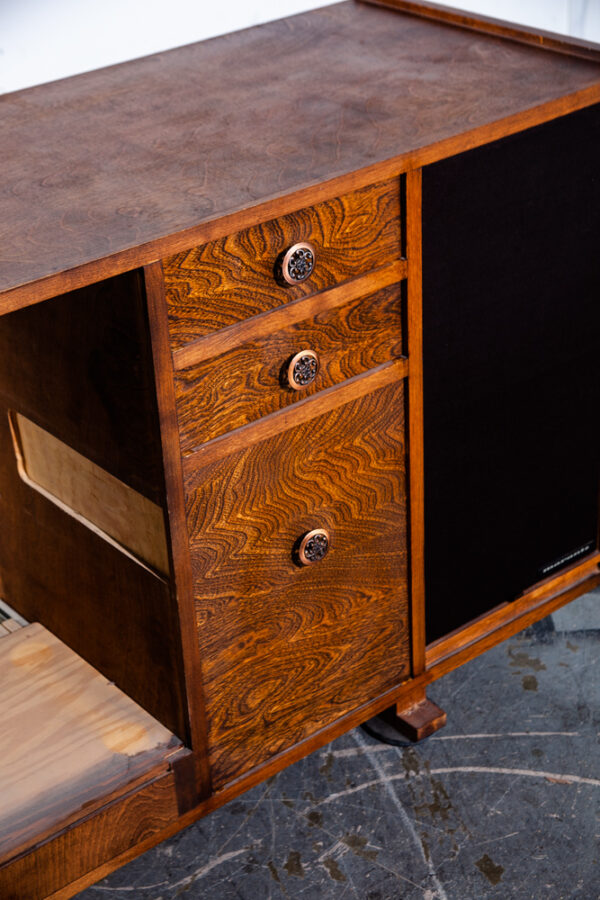 Mid Century Modern Stereo Console Media Cabinet Custom Japanese Audio Hifi Mcm Japan - Image 10