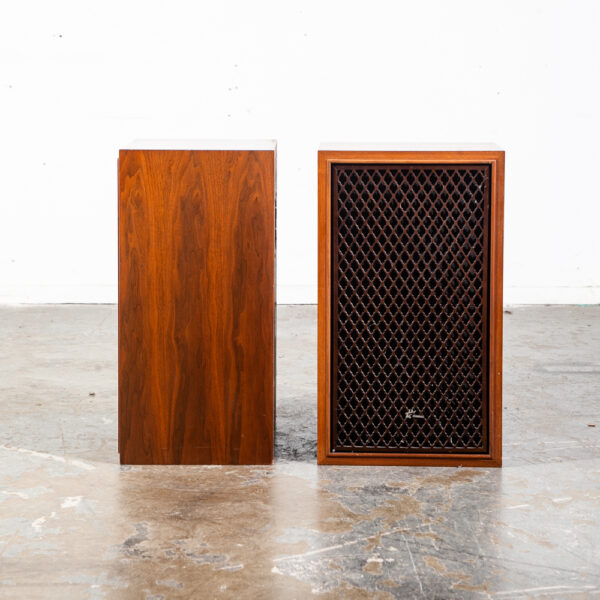 Vintage Speakers Sansui SP 1500 3 way 5 Drivers Walnut Wood Tested Speaker Set Pair Working - Image 3