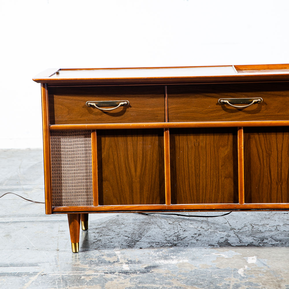 Mid Century Modern Stereo Console Magnavox Hifi Record Player Radio Tube Vintage Audiophile Zenith Grundig - Image 7
