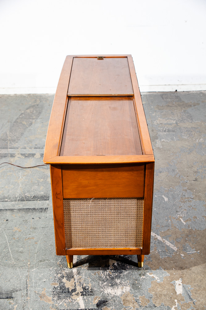 Mid Century Modern Stereo Console Magnavox Hifi Record Player Radio Tube Vintage Audiophile Zenith Grundig - Image 5