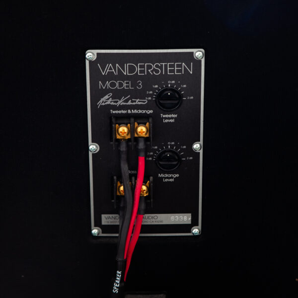 Vandersteen Speakers Model 3A Signature Full Range Audiophile Oak Vintage Audio Free Standing Professional - Image 8